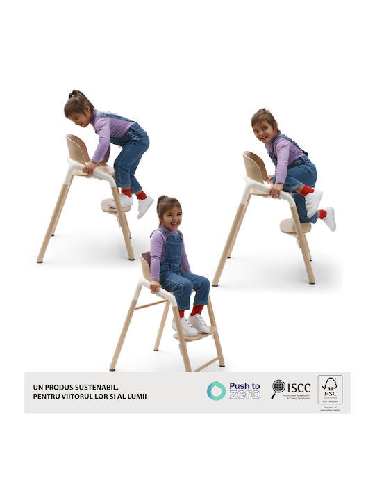Bugaboo Giraffe Καρεκλάκι Φαγητού Λευκό