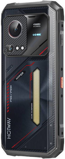 Hotwav Hyper 7S 5G Dual-SIM (4GB/256GB) Widerstandsfähig Smartphone Schwarz
