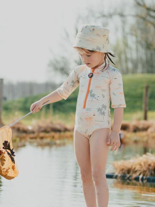 Ducksday Kinder Badebekleidung Einteilig Beige