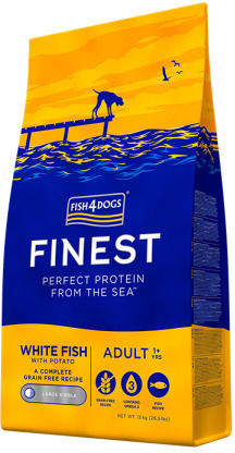 Fish4Dogs Finest Ocean 12kg Dry Food Grain-Free & Gluten-Free for Puppies with Fish