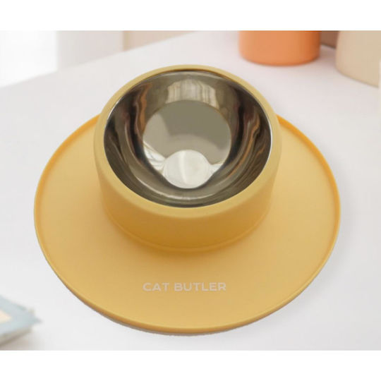 Animal Pet Stainless Steel Bowl Food for Dog & Cat 280ml in Green Color