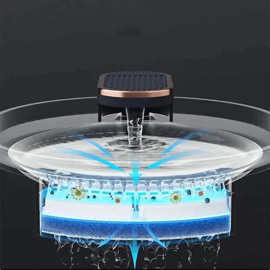 Plastic Water Fountain for Dog & Cat 3lt 20x17x15.5cm