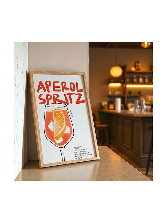 Poster Aperol Spritz Rezept Pst25324 50cm x 70cm