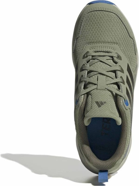 Terrex Kids Sports Shoes Running with Laces Green