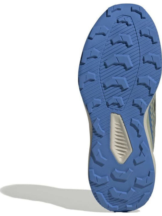 Terrex Kids Sports Shoes Running with Laces Green