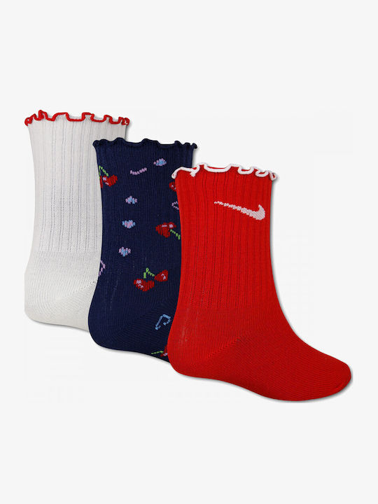 Nike Детски Чорапи Cherry Lettuce Бели