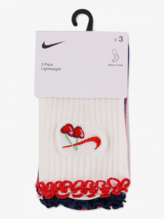 Nike Детски Чорапи Cherry Lettuce Бели