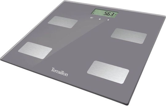 Terraillon Digital Bathroom Scale 160kg Gray 47-15242