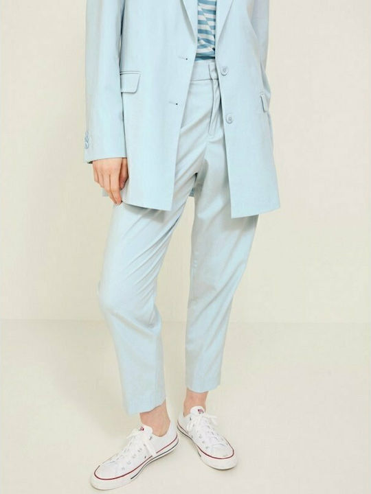 Дамско Текстил Capri Панталон Baby Blue