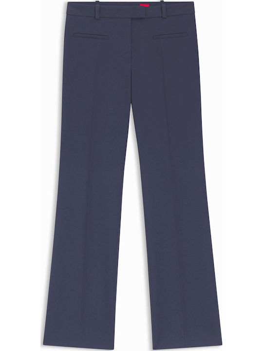 Damen Stoffhose Blau