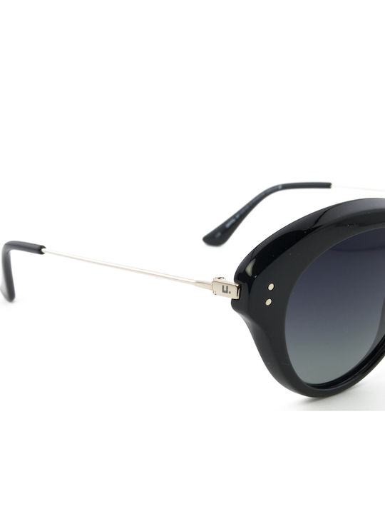 Invu Damen Sonnenbrille mit Schwarz Gestell mit Polarisiert Linse T2006A