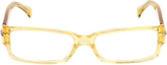 Armani Exchange Plastic Eyeglass Frame Yellow