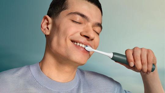 Philips Sonicare 3100 Irigator Bucal cu Senzor de Presiune și Husă de Călătorie Verde