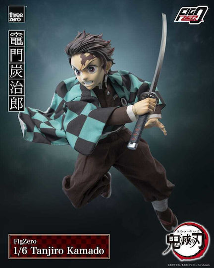 Dämonenjägerin Kimetsu No Yaiba Figzero Action-Figur 1/6 Tanjiro Kamado 27 cm