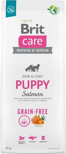 Brit Care Puppy 12kg Dry Food Grain-Free for Puppies with Potatoes and Salmon