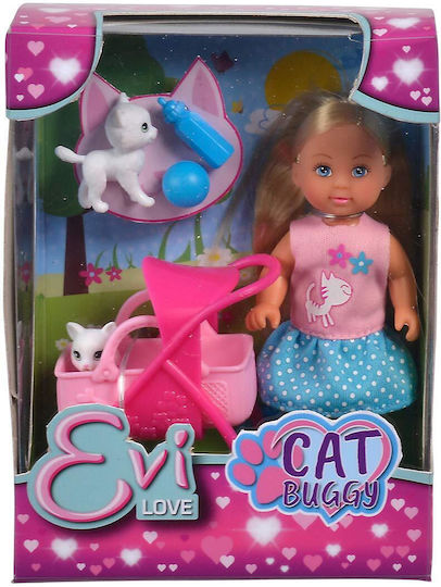Doll 12cm Evi Simba 105733348 Cat Sitter