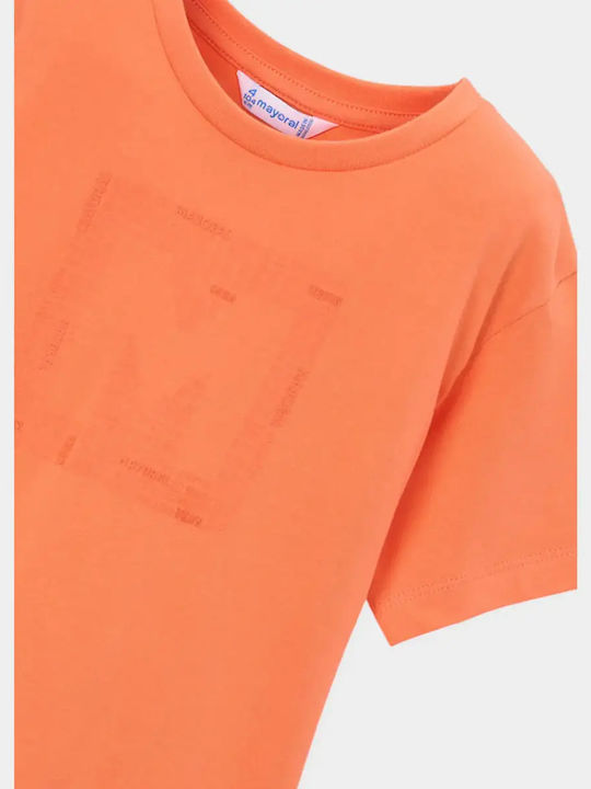 Kids' Shirt Short Sleeve Orange