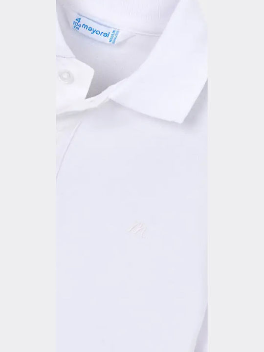 Kids' Polo Short Sleeve White