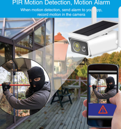 IP Surveillance Camera Wi-Fi/4G Full HD+ 3MP Waterproof Battery with Two-Way Communication