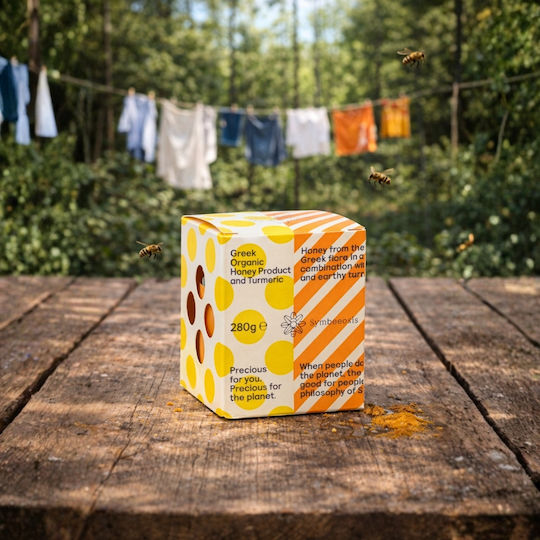 Symbeeosis Βιολογικό Μέλι Turmeric 280gr