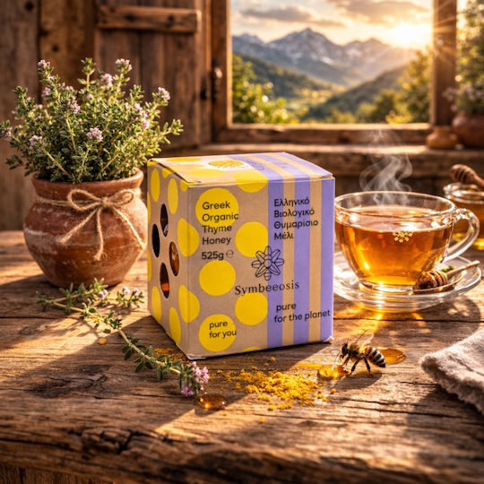 Symbeeosis Βιολογικό Μέλι Θυμαρίσιο 525gr
