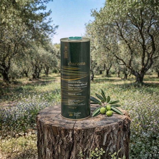 Ktima Vasilaki Exzellentes natives Olivenöl Charisma mit Aroma Unverfälscht 750ml 1Stück