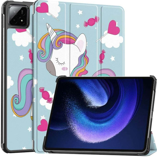 Flip Cover Durabilă Maro (Xiaomi Pad 6s Pro 12.4)