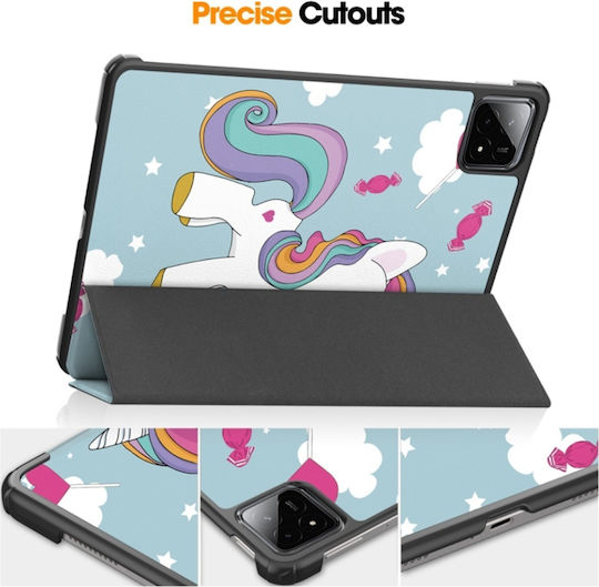 Flip Cover Durabilă Maro (Xiaomi Pad 6s Pro 12.4)