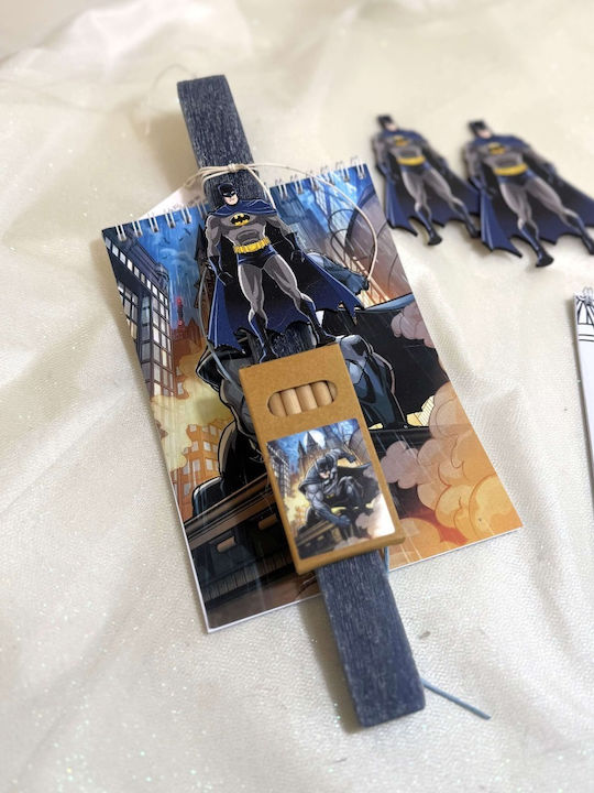 Λαμπάδα Αρωματική Μαύρη Batman Σύνεργα Ζωγραφικής