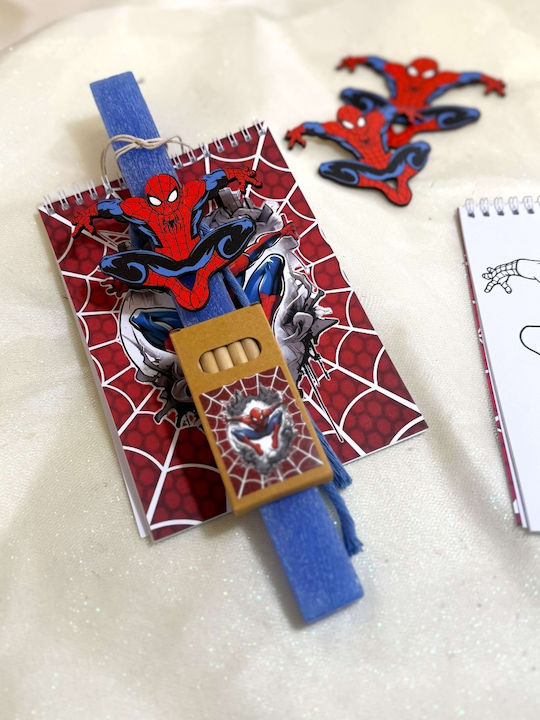 Λαμπάδα Αρωματική Μπλε Spiderman Σύνεργα Ζωγραφικής