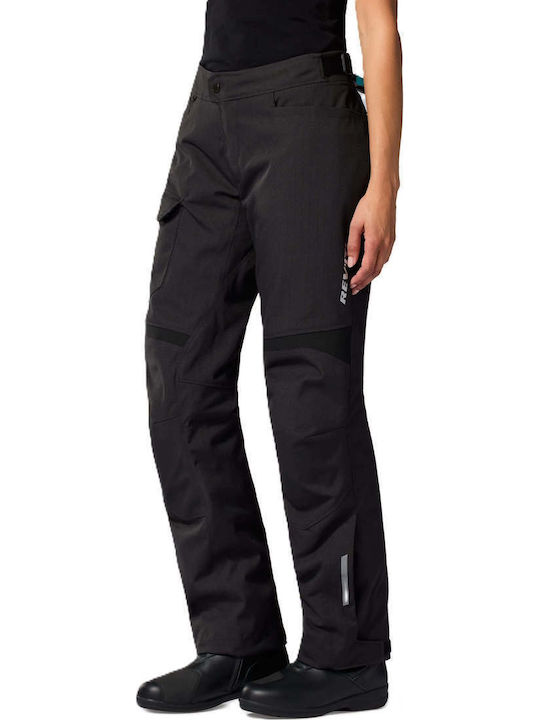 Rev'IT Convergent H2O Women's Motorcycle Pants 4 Seasons Waterproof Black