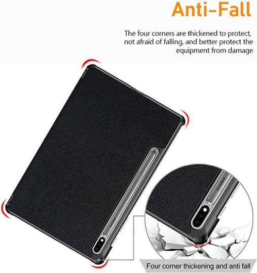 Tablet Case Samsung Galaxy Tab S8 Ultra S9 Ultra S10 Ultra Skyddar Innovation Multi-angle Stand Sleep Wake Function Foldpro Unicorn Set Sticker