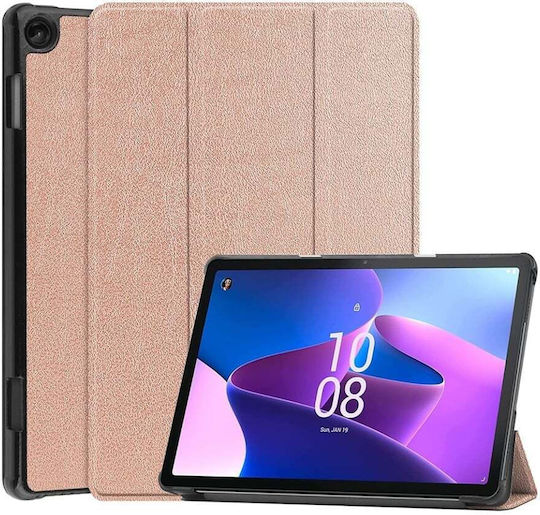 Калъф За Таблет Lenovo Tab M10 3-то Поколение Tb328fu/tb328xu Skyddar Innovation Многоъгълна Стойка Функция Сън Събуждане Foldpro Розов Комплект Стикер