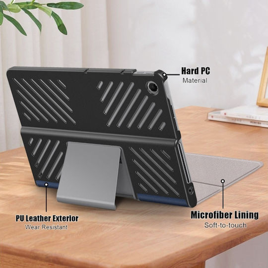 Husă Tabletă Lenovo Tab Plus Skyddar Innovation Suport Multi-unghi Funcție Sleep Wake Foldpro Albastru Set Sticker
