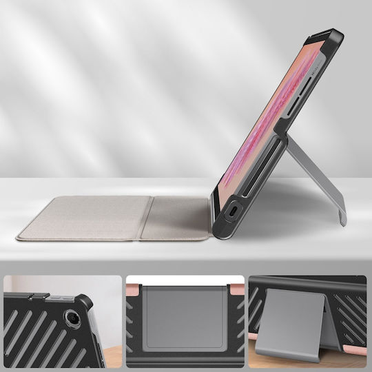 Tablet Case Lenovo Tab Plus Skyddar Innovation Multi-angle Stand Sleep Wake Function Foldpro Pink Set Sticker