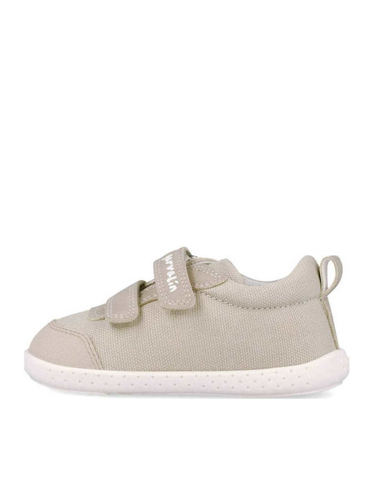 Kinder Sneaker Anatomisch Barfuß Beigen