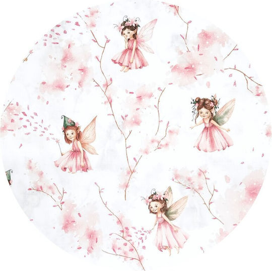 Qmini Baby Cotton Fitted Crib Sheet Pink 76x43cm