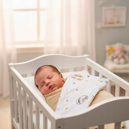 BabyMam Pătură Pepinieră Swaddling 75x50cm