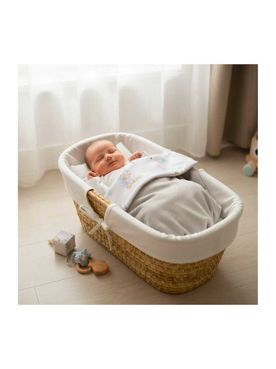 BabyMam Pătură Pepinieră Swaddling 100% Bumbac Roz 75x50cm