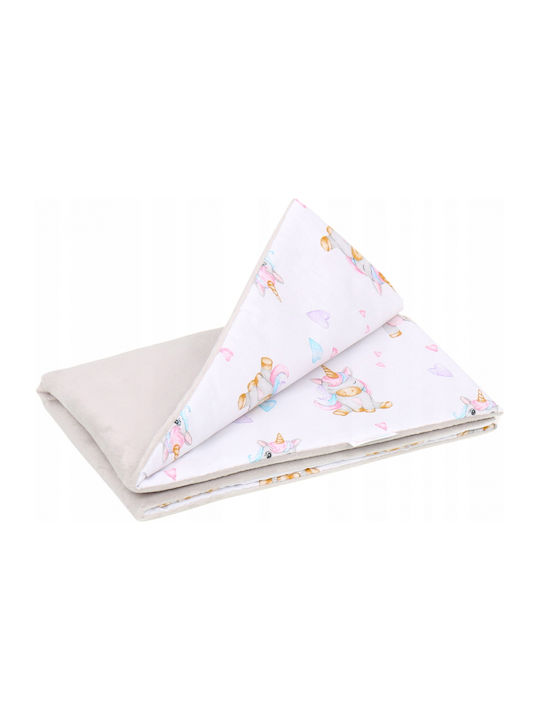 BabyMam Pătură Pepinieră Swaddling 100% Bumbac Roz 75x50cm