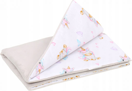 BabyMam Pătură Pepinieră Swaddling 100% Bumbac Roz 75x50cm