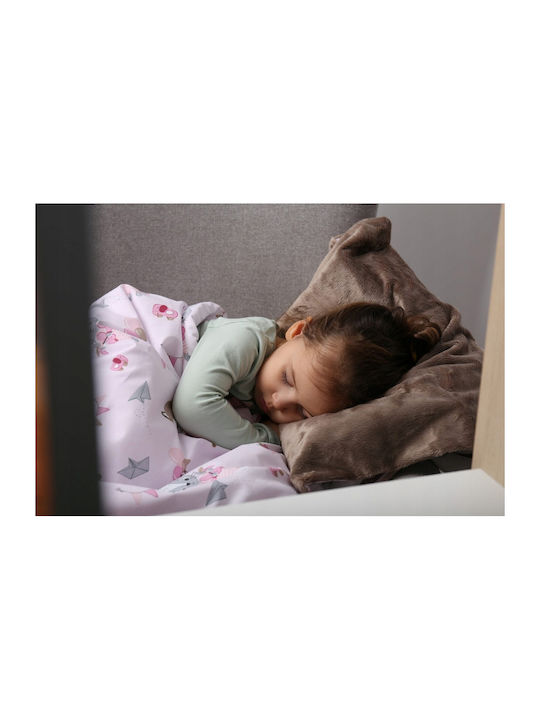 BabyMam Pătură Pepinieră Swaddling 100% Bumbac Roz 75x50cm