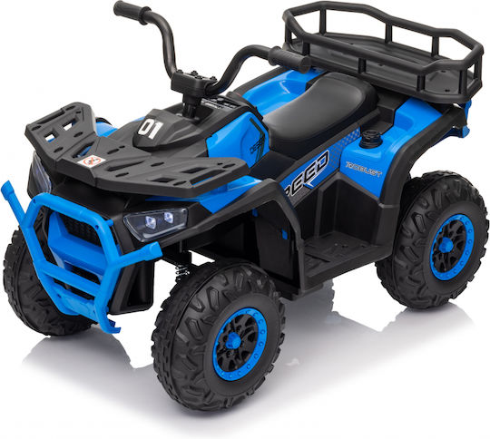 Kids Electric 4 Wheel Motorcycle 12 Volt Blue for 3+ Years