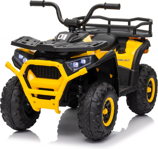 Kids Electric 4 Wheel Motorcycle 12 Volt Yellow