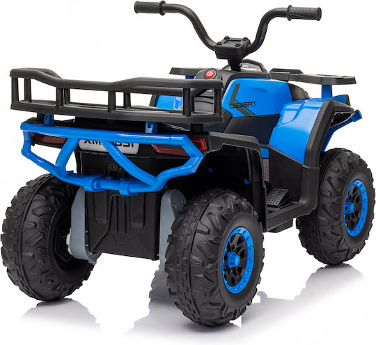 Kids Electric 4 Wheel Motorcycle 12 Volt Blue for 3+ Years