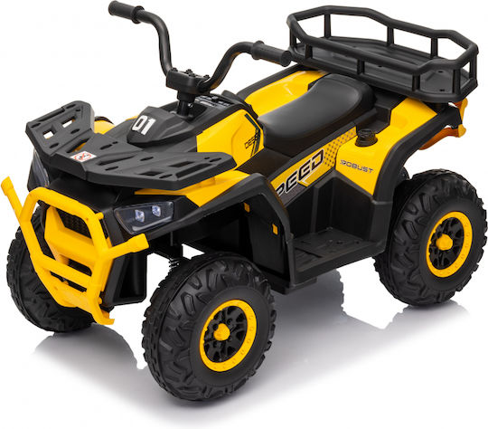 Kids Electric 4 Wheel Motorcycle 12 Volt Yellow