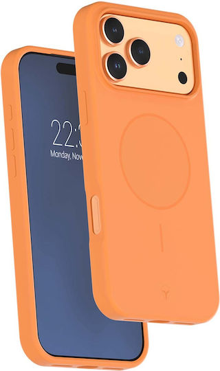 Force Case Silicone Case Iphone 17 Pro Max Shockproof 2m Magsafe Compatible Orange
