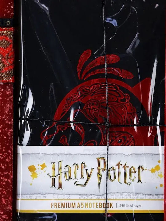 Πασχαλινή Λαμπάδα Harry Potter Στρογγυλή Αρωματική, Χειροποίητη και με Κουτί Βιβλίο Κόκκινη