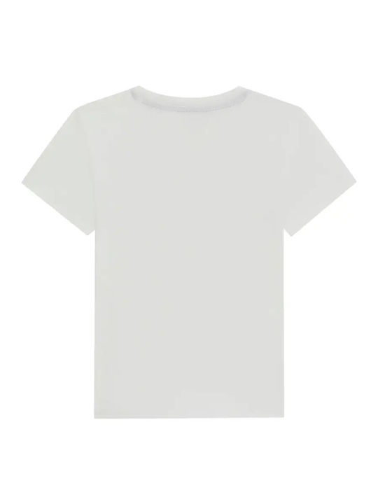 Guess Kinderoberteile T-Shirt Weiß