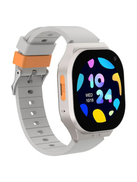 Nubki Kinder-Smartwatch Grau